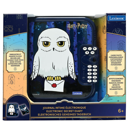 Diario electrónico Harry Potter Hedwig con cuaderno y bolígrafo - 4