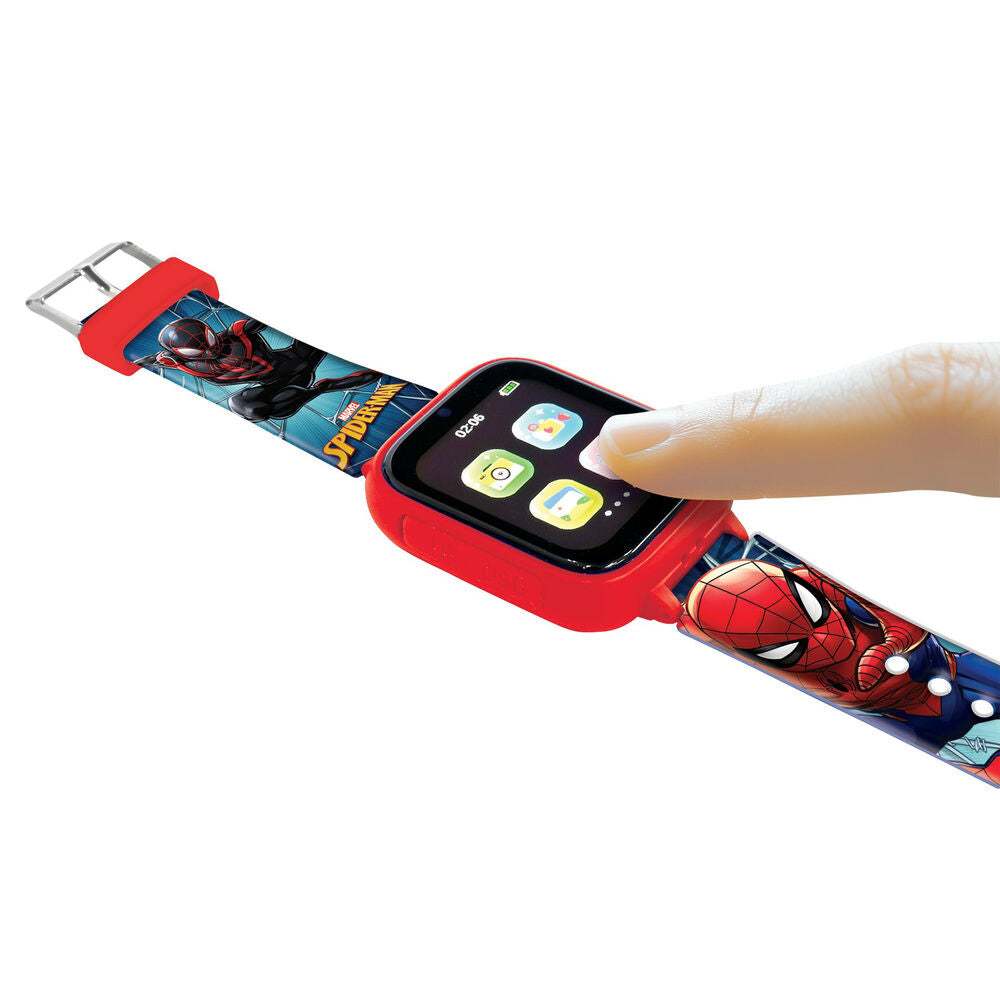 Reloj digital Spider-Man Marvel con cámara y correa roja y azul - 5