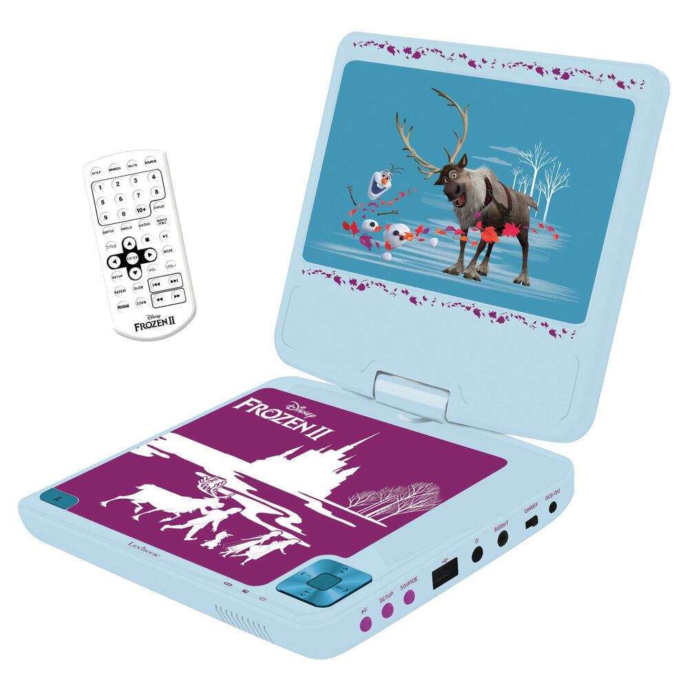 Reproductor DVD portátil LEXIBOOK Frozen II con pantalla giratoria - 5