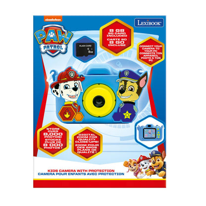Cámara digital Lexibook Paw Patrol azul con Chase y Marshall - 6