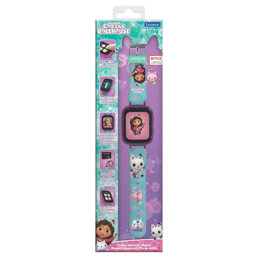 Reloj digital Lexibook de La Casa de Muñecas de Gabby con cámara - 6