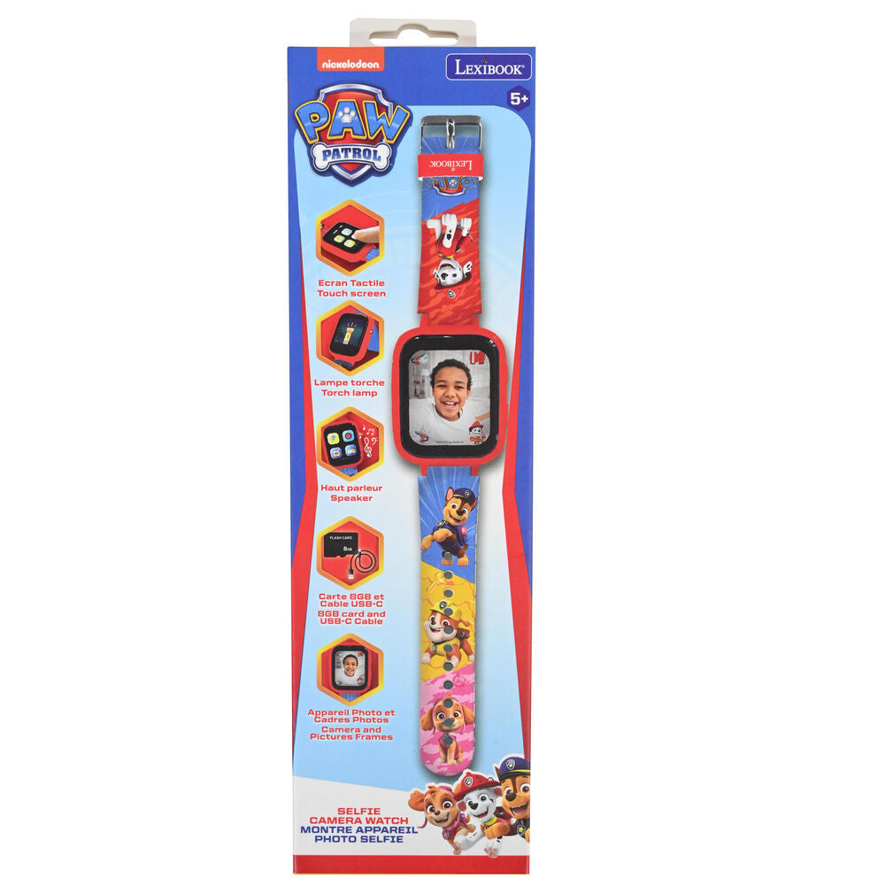 Reloj digital infantil LEXIBOOK Paw Patrol rojo con cámara - 6