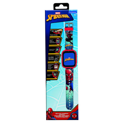 Reloj digital Spider-Man Marvel con cámara y correa roja y azul - 6