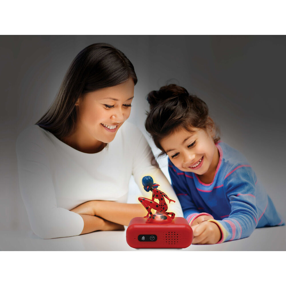 Despertador 3D de Ladybug Lexibook con pantalla LCD - 7