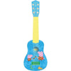 Primera guitarra infantil Peppa Pig Lexibook azul de 52,5 cm