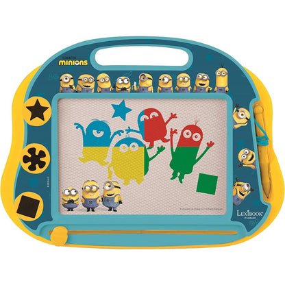 Tablero de dibujo magnético Minions de LEXIBOOK en formato A5
