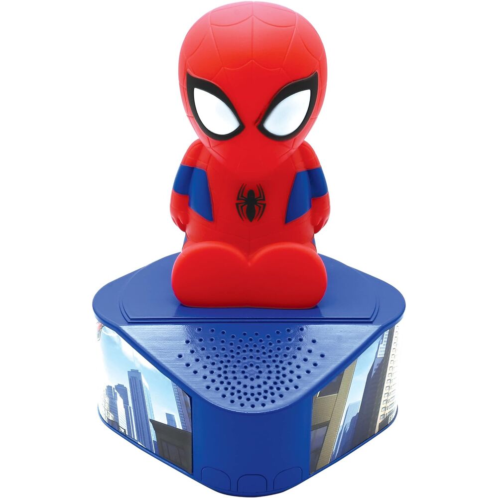 Altavoz Bluetooth luminoso de Spider-Man Marvel LEXIBOOK