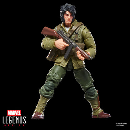 Figura articulada de Wolverine WWII Logan con uniforme militar y garras - 5