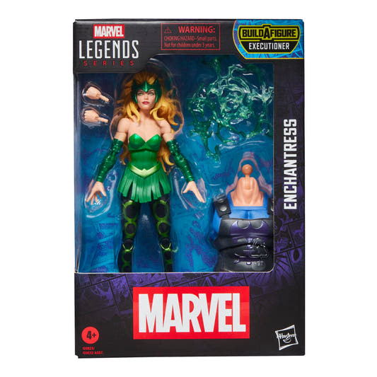Figura articulada de Enchantress Marvel Legends Series con traje verde - 2