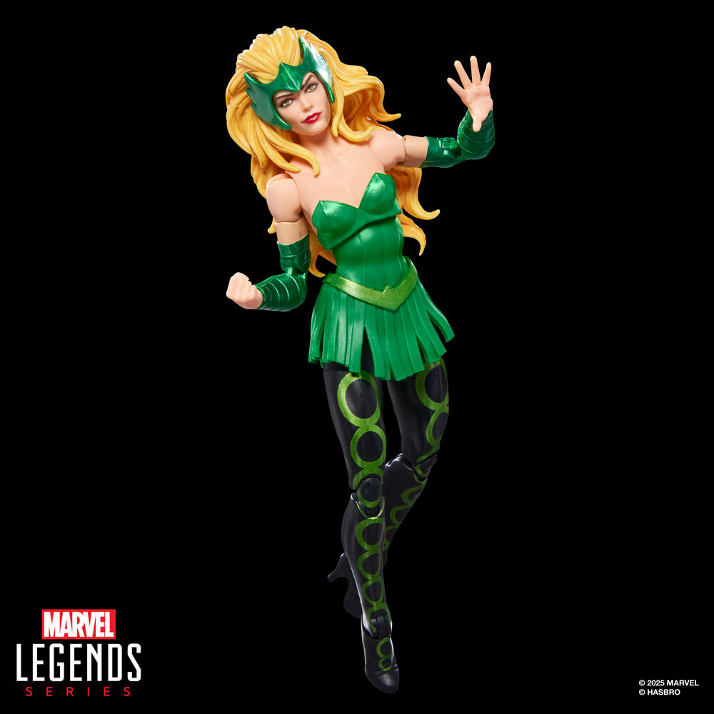 Figura articulada de Enchantress Marvel Legends Series con traje verde - 4