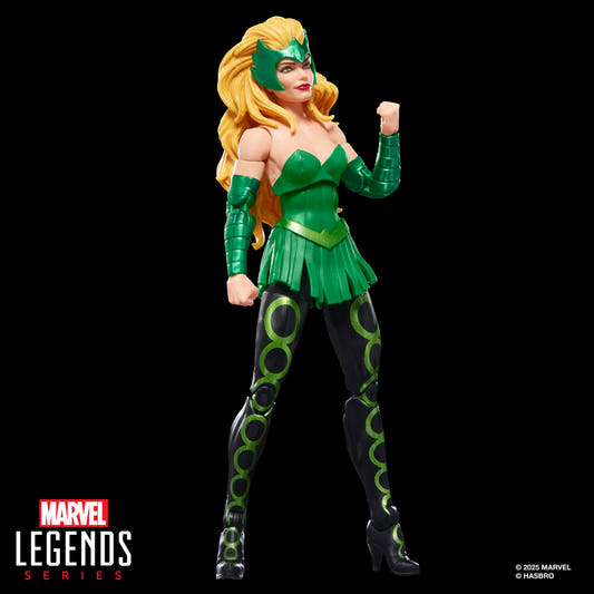 Figura articulada de Enchantress Marvel Legends Series con traje verde - 5