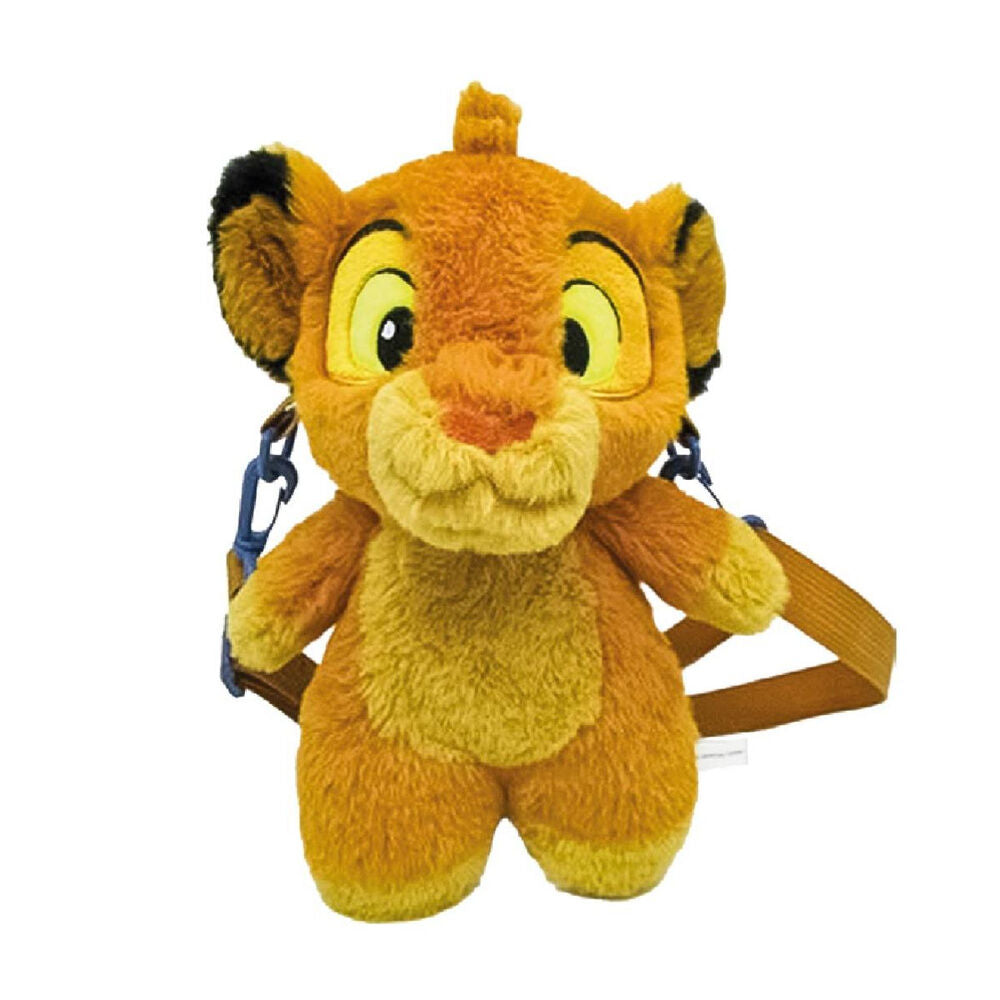 Bolso de peluche de El Rey León Disney con diseño de cachorro de león