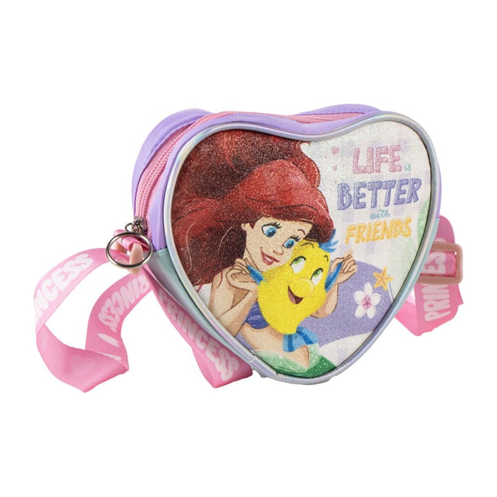 Bolso de corazón de Ariel y Flounder de La Sirenita Disney