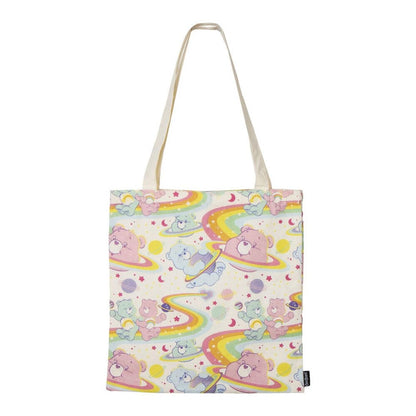 Bolsa tote de Osos Amorosos con arcoíris y planetas