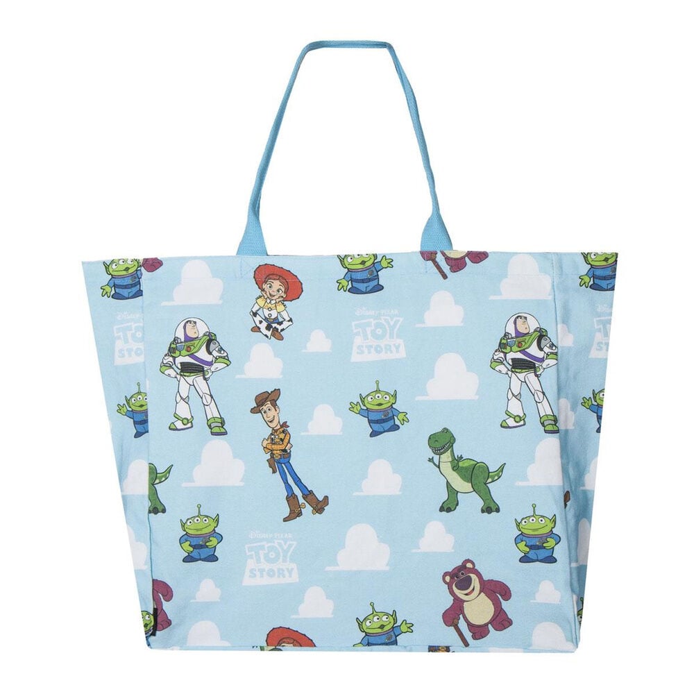 Bolsa tote azul de Toy Story con personajes Disney Pixar