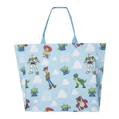 Bolsa tote azul de Toy Story con personajes Disney Pixar