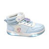 Deportiva alta Frozen Disney azul claro con luces y diseño de Elsa