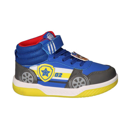 Zapatilla azul Paw Patrol CERDÁ con luces y detalles de ruedas
