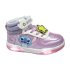 Deportivas lila y rosa de Stitch Disney con luces