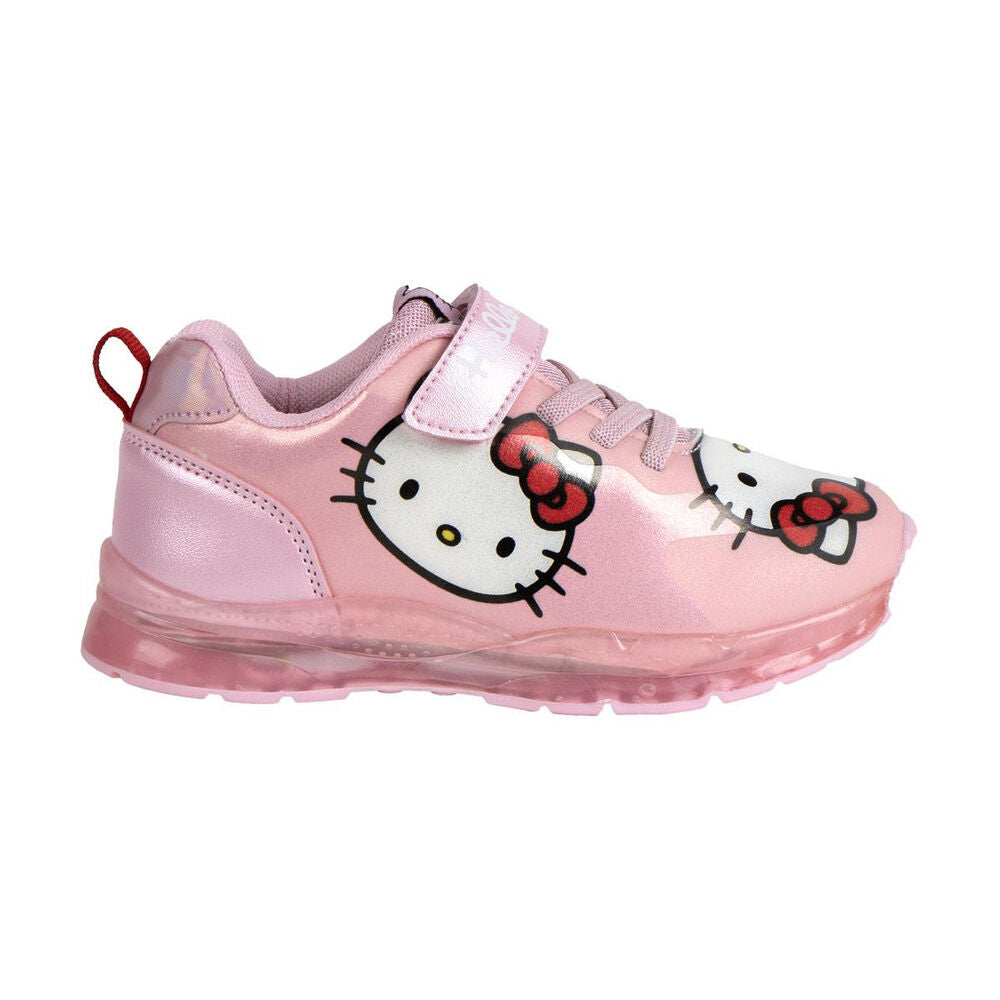 Deportiva rosa infantil Hello Kitty con luces