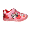 Deportiva rosa de Minnie Disney con luces y detalles de flores