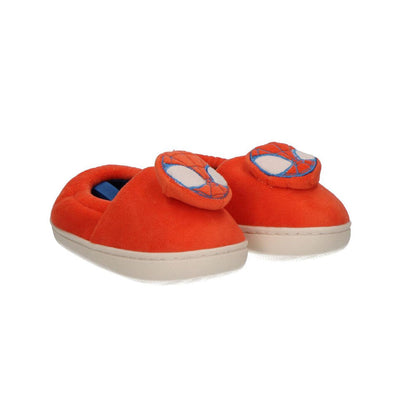 Pantuflas rojas Spidey Marvel con aplique del personaje