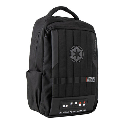 Mochila negra Star Wars CERDÁ con emblema imperial