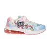 Deportiva infantil Stitch Disney con detalles rosas, cordones y suela translúcida