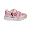 Deportiva rosa de Minnie Disney con luces, cordones y velcro