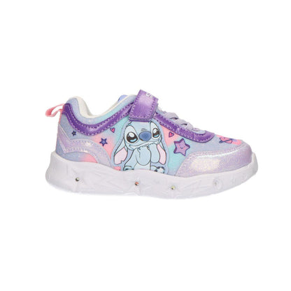 Deportivas infantiles Disney de Stitch con luces y cierre de velcro
