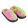 Pantuflas Wicked de CERDÁ en rosa y verde con suela negra