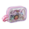 Set de belleza Gabby's Dollhouse con neceser rosa y lila