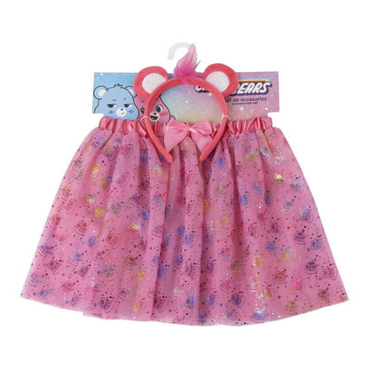 Set rosa de diadema con orejas y tutú de Osos Amorosos