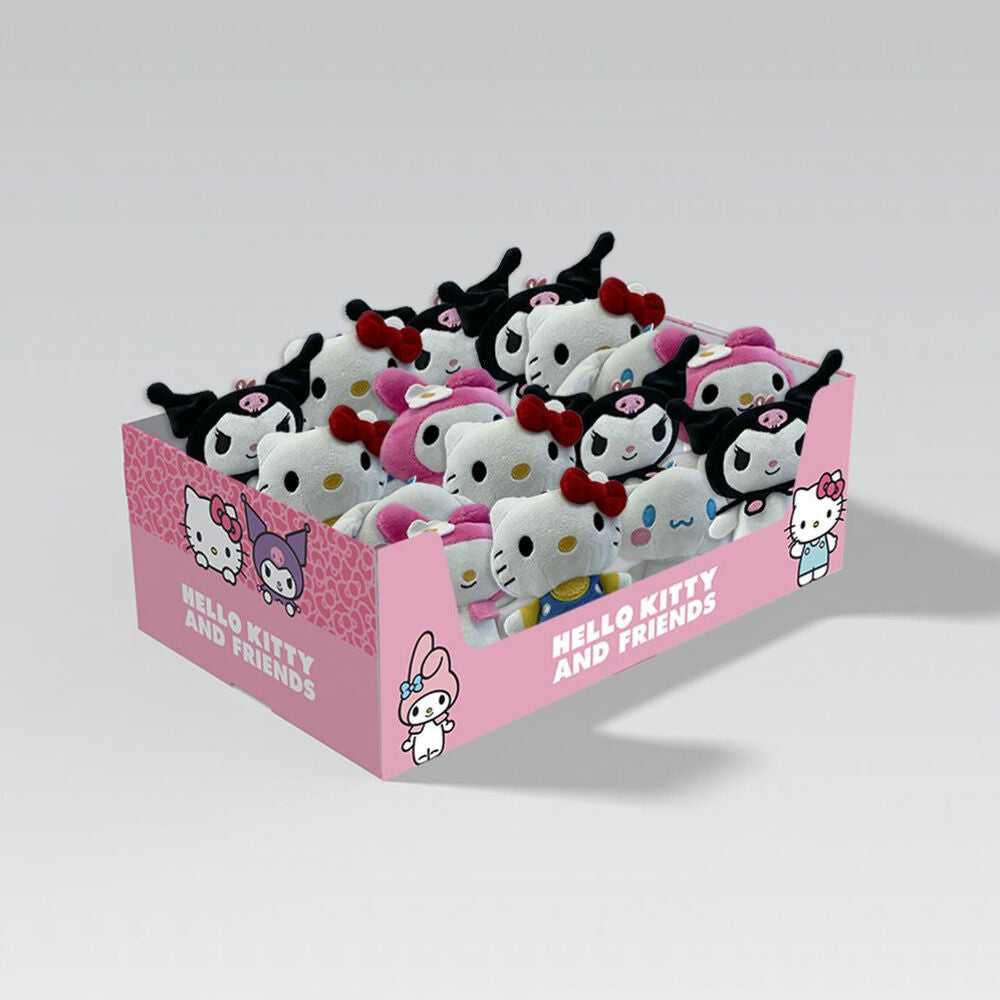 Llavero de peluche Hello Kitty and Friends surtido con varios personajes - 2