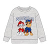 Sudadera gris Paw Patrol con Marshall y Chase
