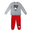 Chándal infantil Hello Kitty CERDÁ gris y rojo
