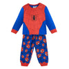Pijama de manga larga Spiderman Marvel rojo y azul