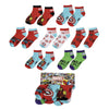 Set de calcetines Marvel surtidos con diseños de superhéroes