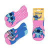 Set de dos pares de calcetines Disney Stitch en rosa y azul