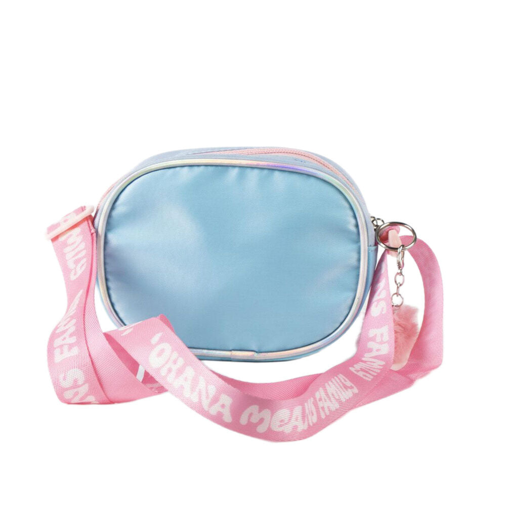 Bolso bandolera Disney de Stitch y Angel con correa rosa - 2