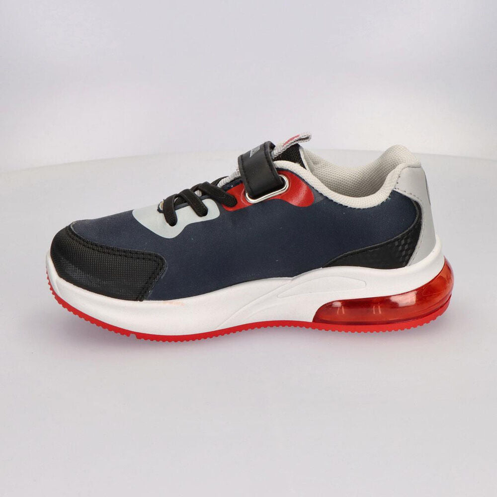 Deportiva azul marino de Spider-Man Marvel con luces, velcro y cordones - 2