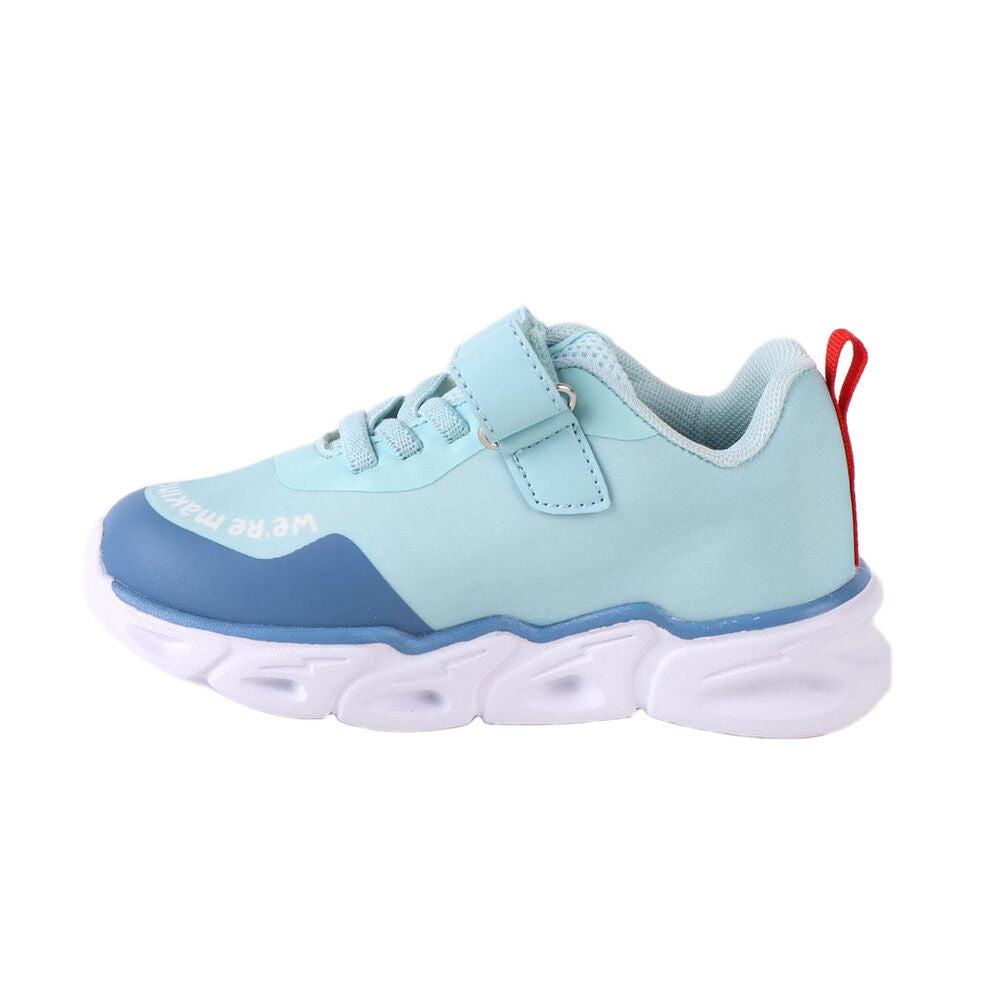 Deportiva Bluey azul con personajes laterales y luces - 2