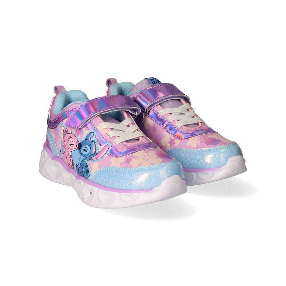 Deportiva infantil de Stitch Disney multicolor con luces - 2