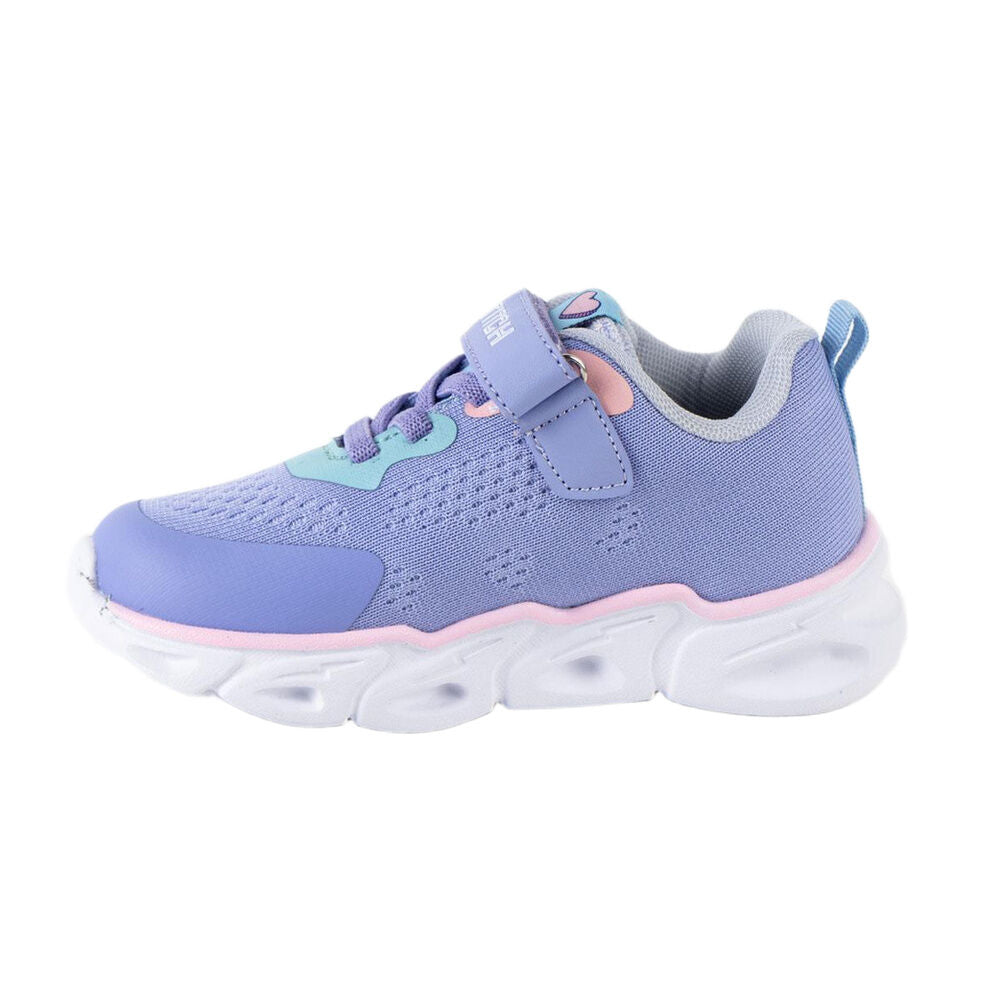 Deportiva infantil lila de Stitch Disney con luces - 2