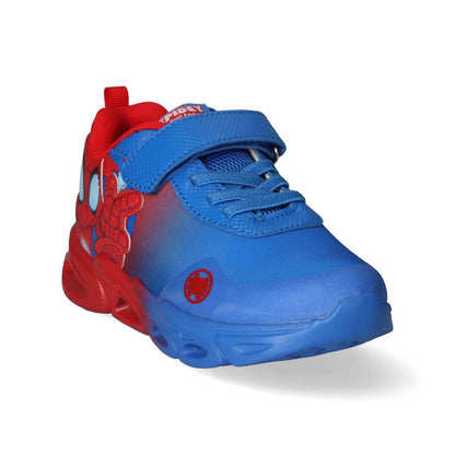 Deportiva Spidey Marvel azul y roja con luces y velcro - 2
