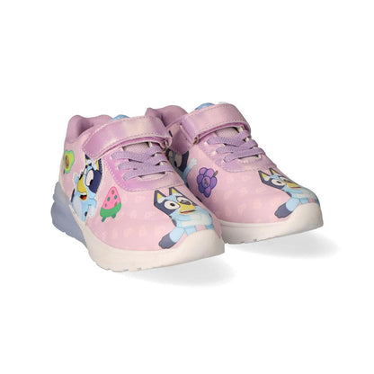 Deportiva infantil rosa de Bluey con luces - 2