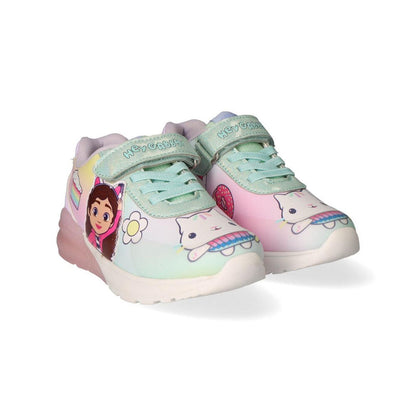 Deportiva infantil de Gabby con luces y diseño pastel - 2