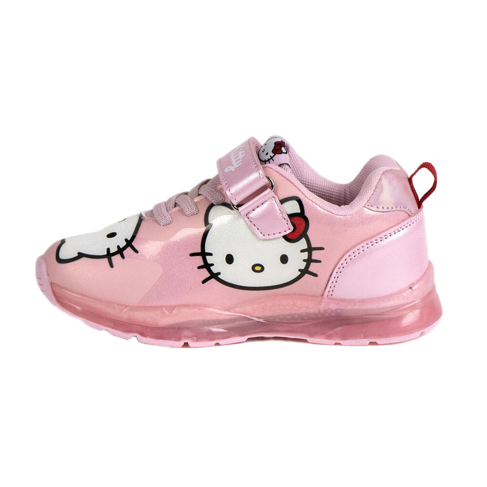 Deportiva rosa infantil Hello Kitty con luces - 2