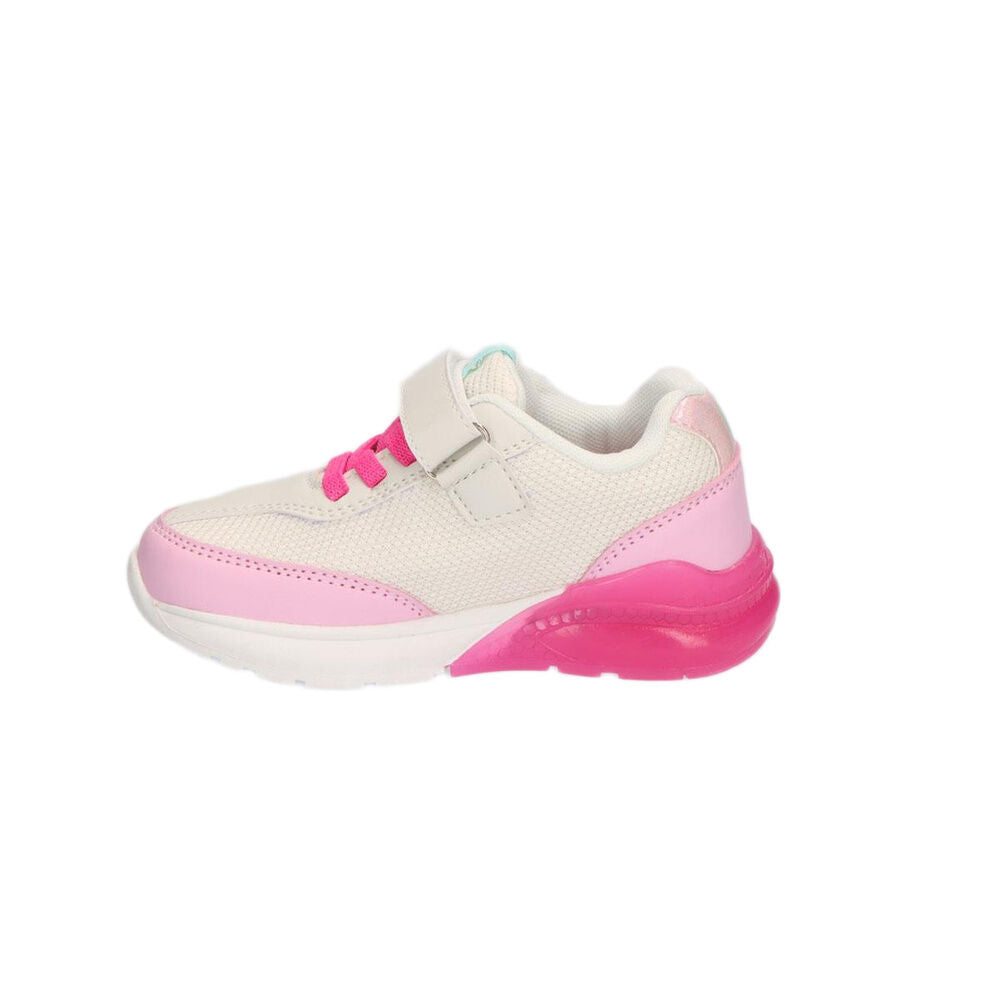 Deportiva rosa y blanca de Minnie Disney con luces - 2