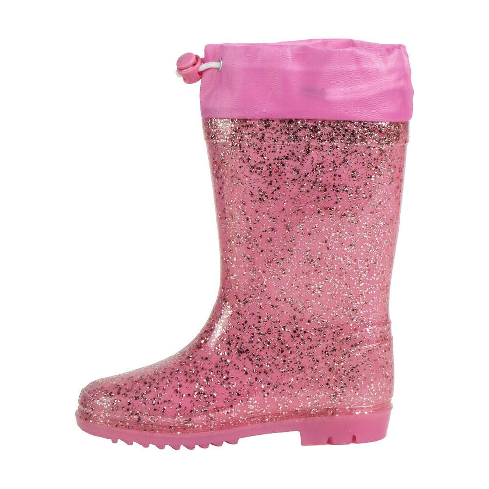 Bota de agua rosa Hello Kitty con purpurina - 2